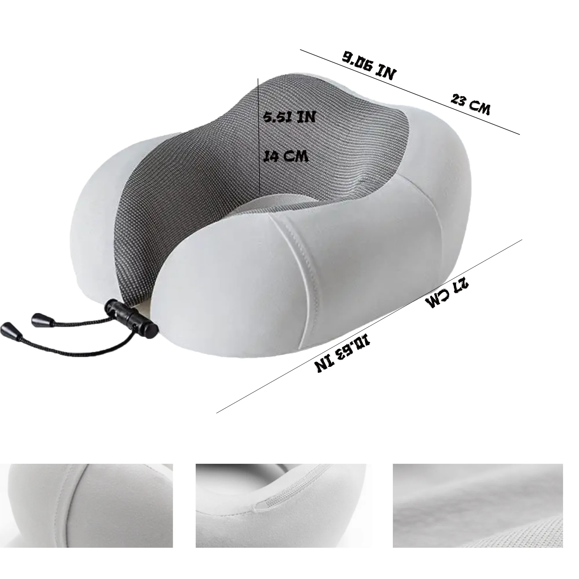 portable U-shaped neck pillow 3