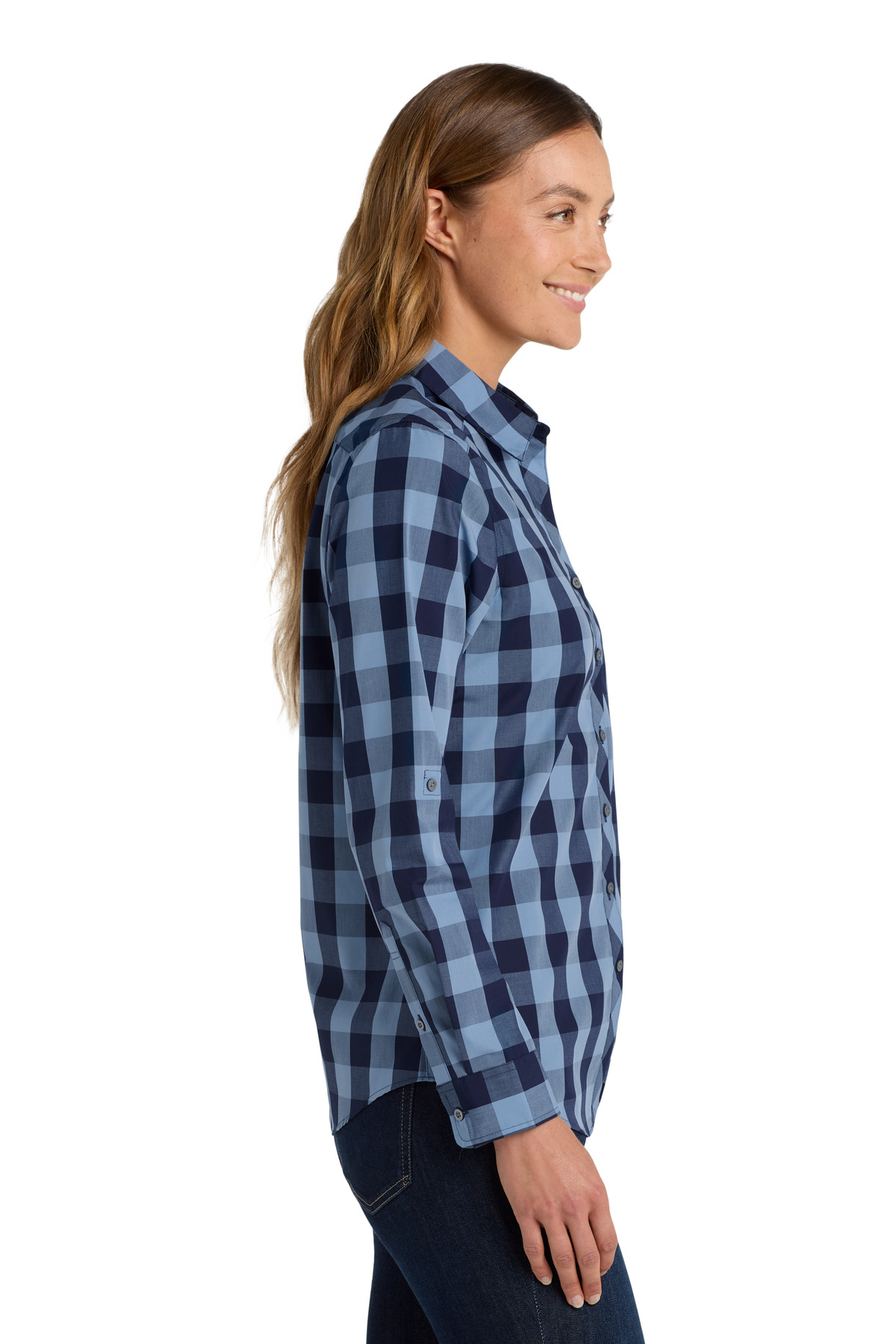 Port Authority Women's Everyday Plaid Shirt. LW670 13