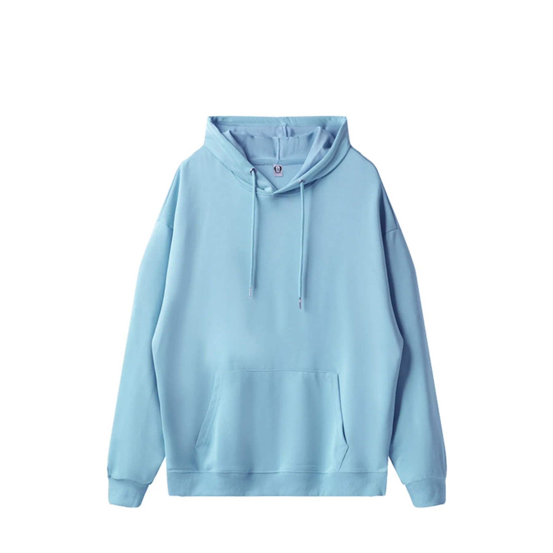 Solid Color Cotton Adult Hooded Sweatshirt Unisex, custom hoodie or sweatshirt with logo imprint 4