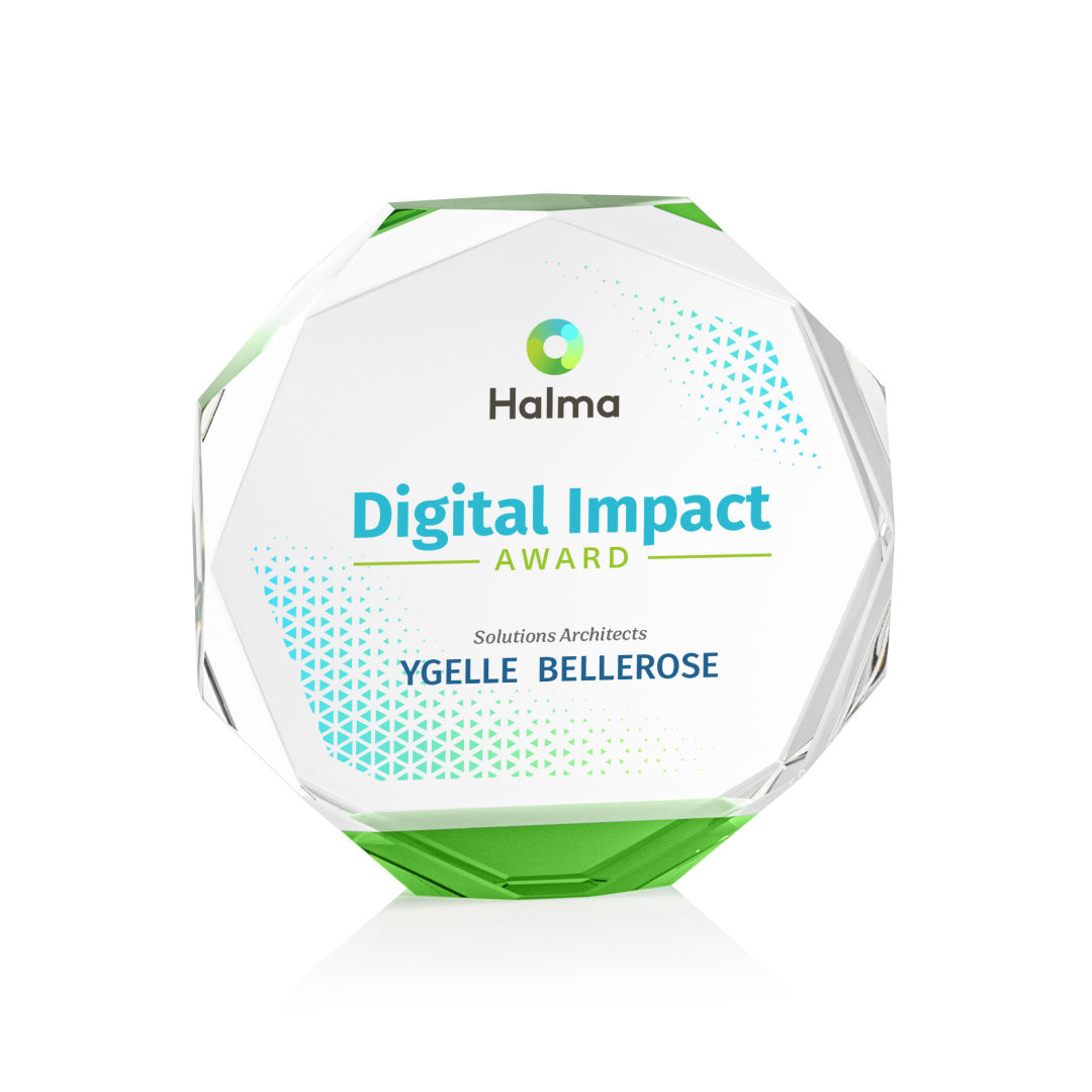 Acadian VividPrint™ Award - Green