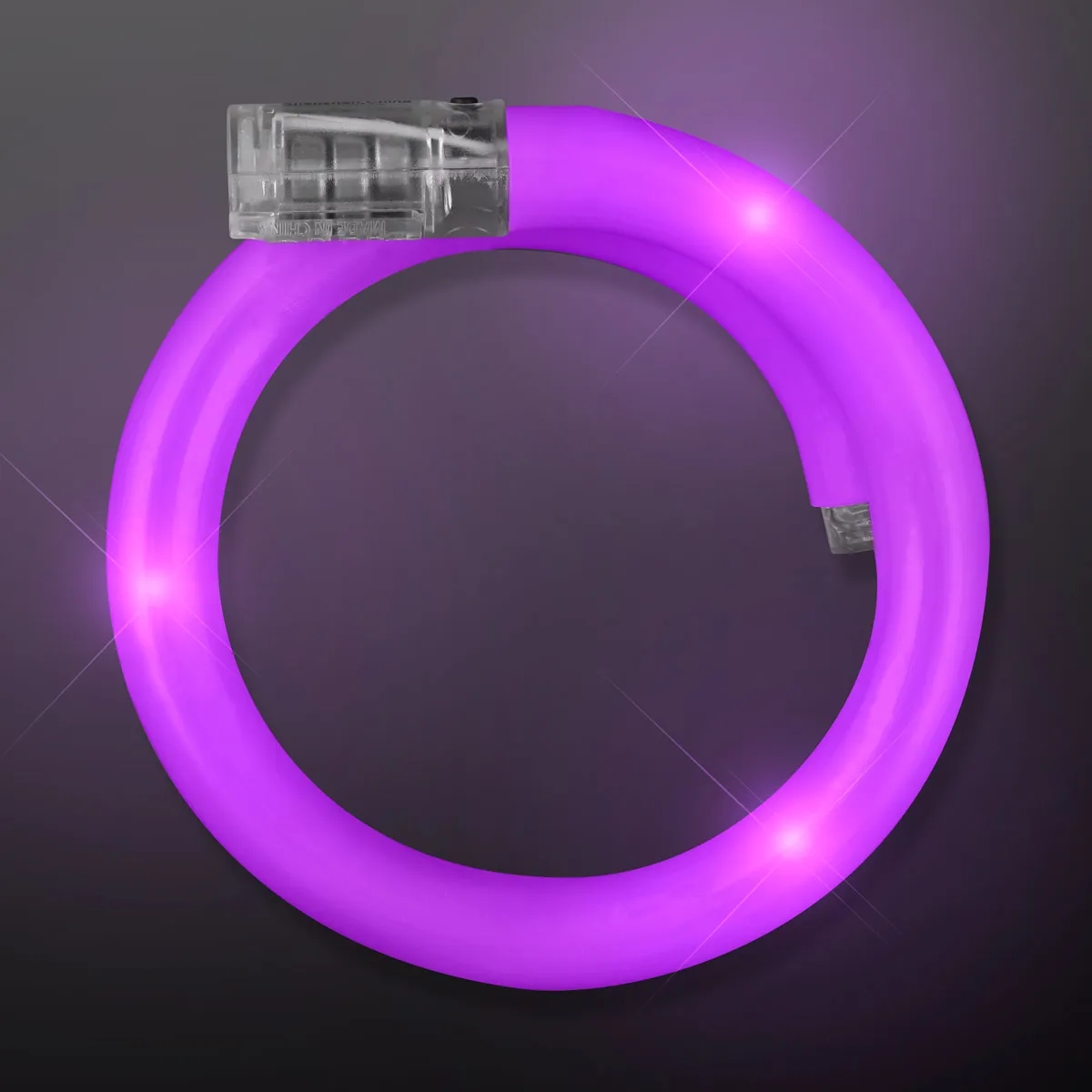 LED Light Up Flash Tube Bracelets - Single Colors 29
