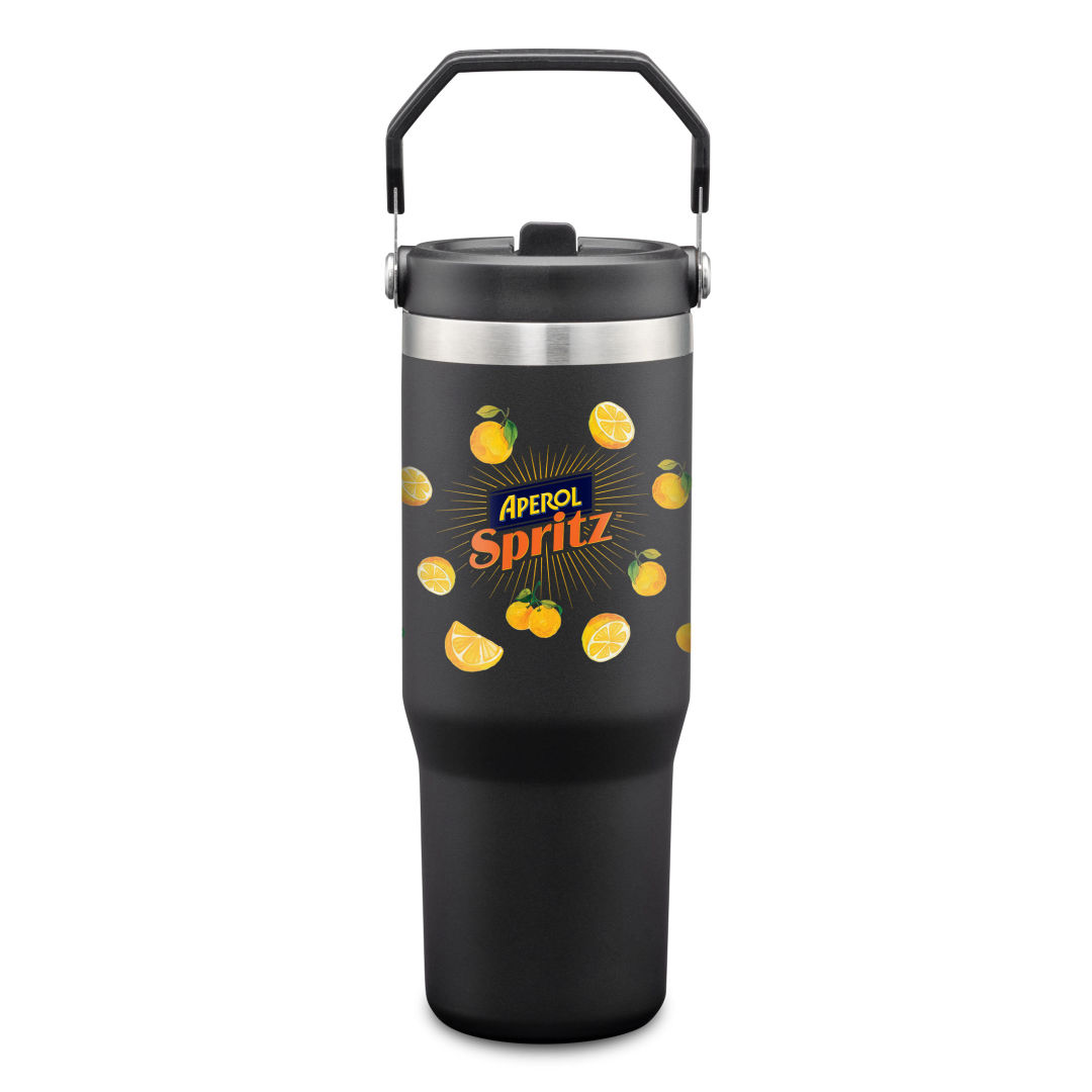 Revive SS Tumbler w/Handle & Straw - 30oz