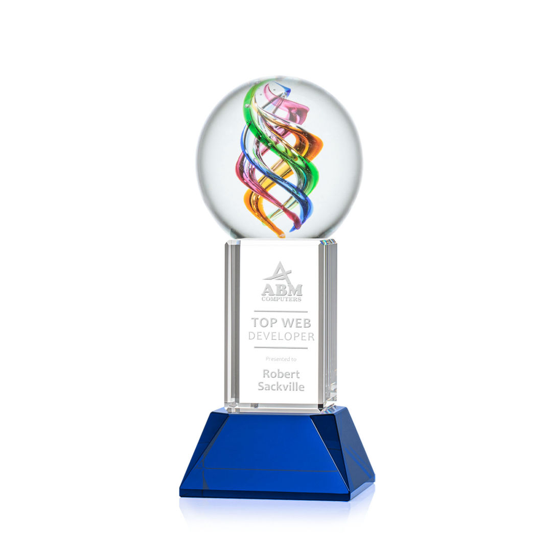 Galileo Award on Stowe Base - Blue 13