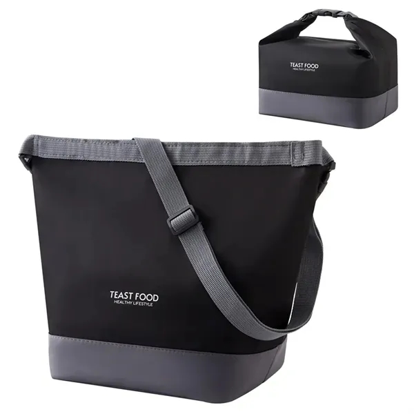 Portable Insulated Lunch Tote with Adjustable Shoulder Strap 9