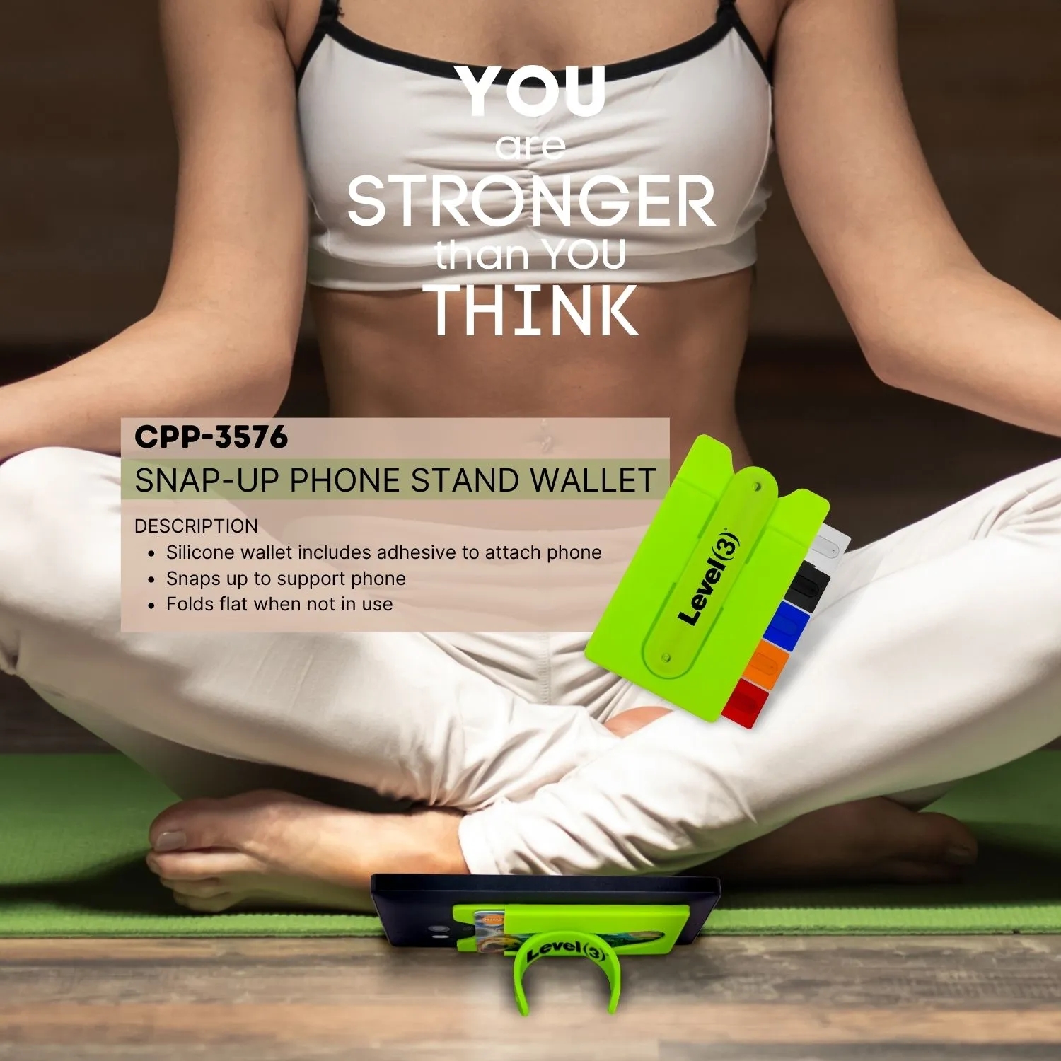 Snap-Up Phone Stand Wallet 12