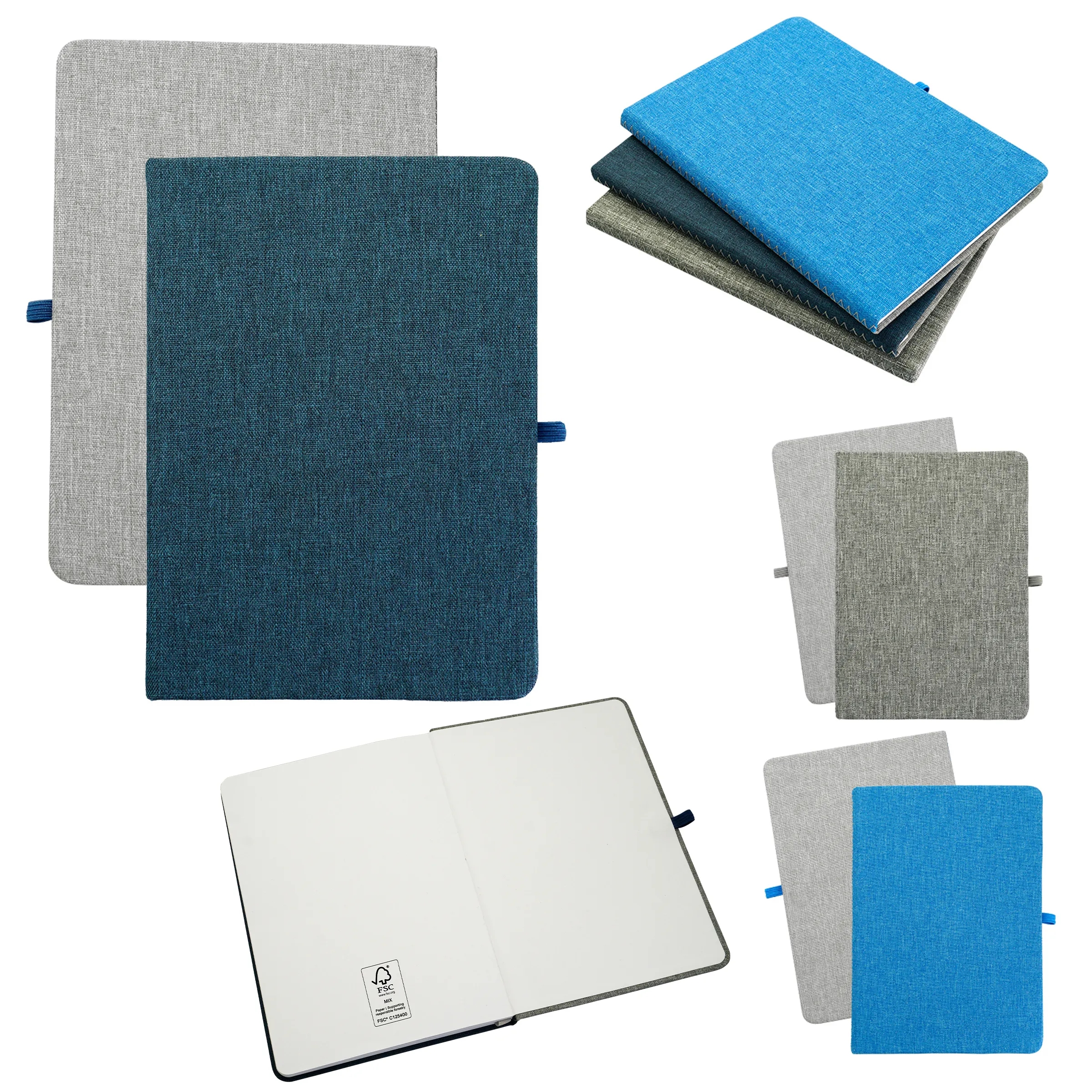 Recycled Two Tone Notebook 8