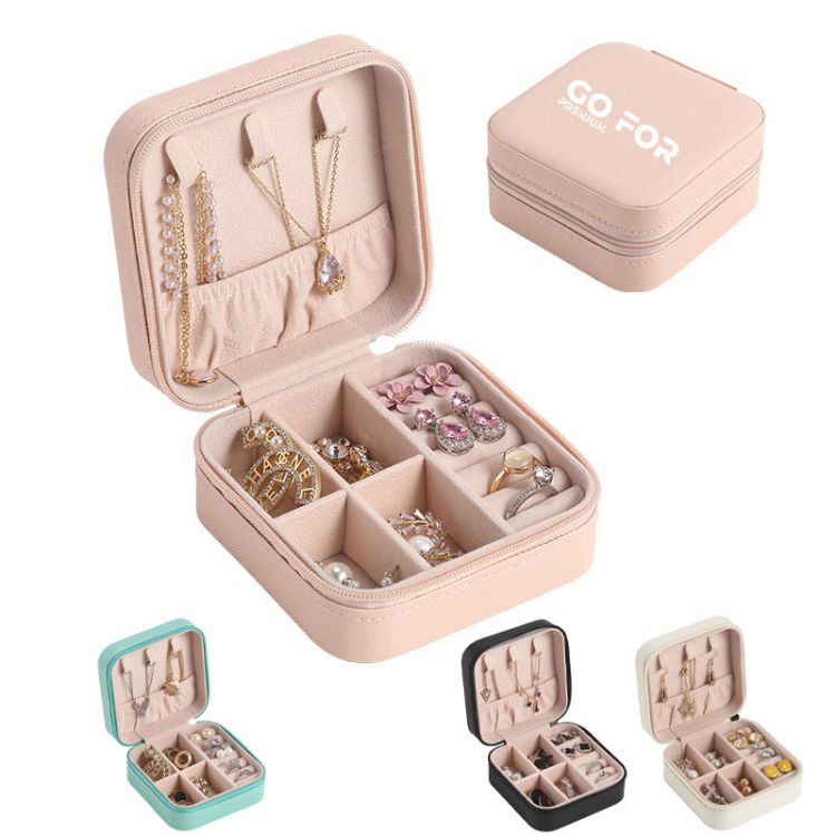 PU Leather Jewelry Storage Box Organizer 2