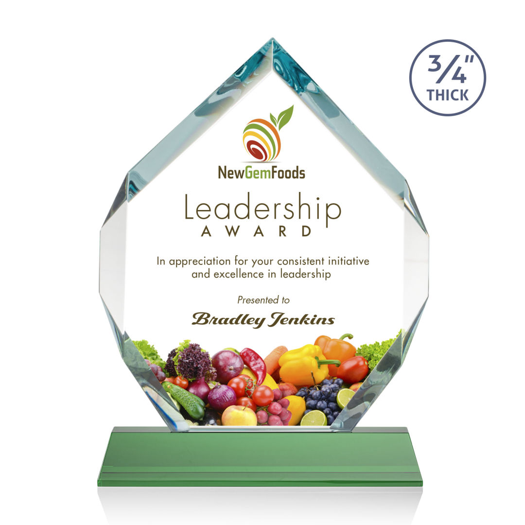 Royal Diamond VividPrint™ Award on Newhaven - Green 2