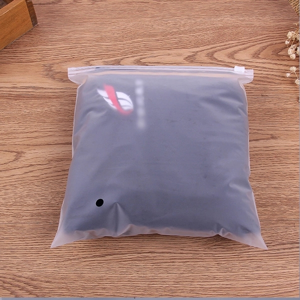 Custom Frosted Slider Reclosable Bag 4