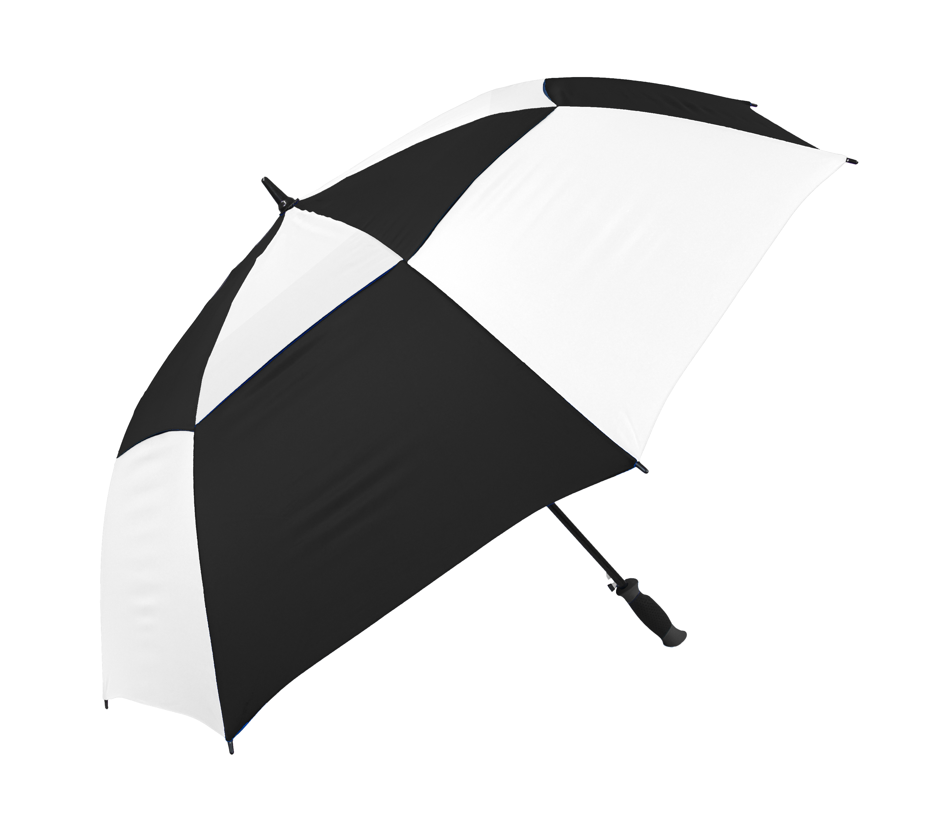 The Vented Checkerboard Golf Umbrella