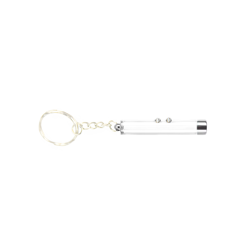 Laser Pointer Keychain With LED Flashlight 10