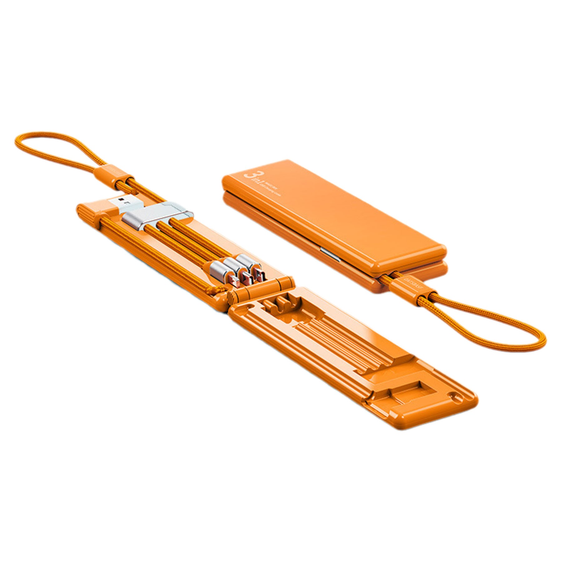 Multifunctional Portable 3 in 1 Charging Cable Organizer 2
