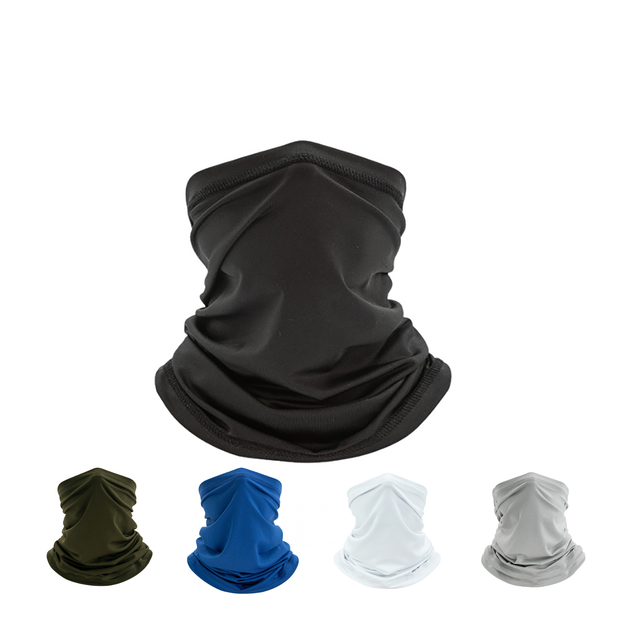 MOQ100 Ice Silk Windproof Face Mask 2