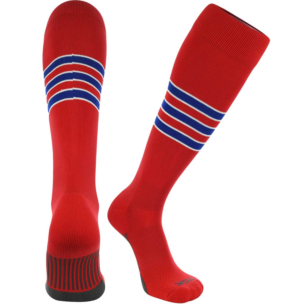 Dugout Over the Calf Baseball Socks Pattern D 4