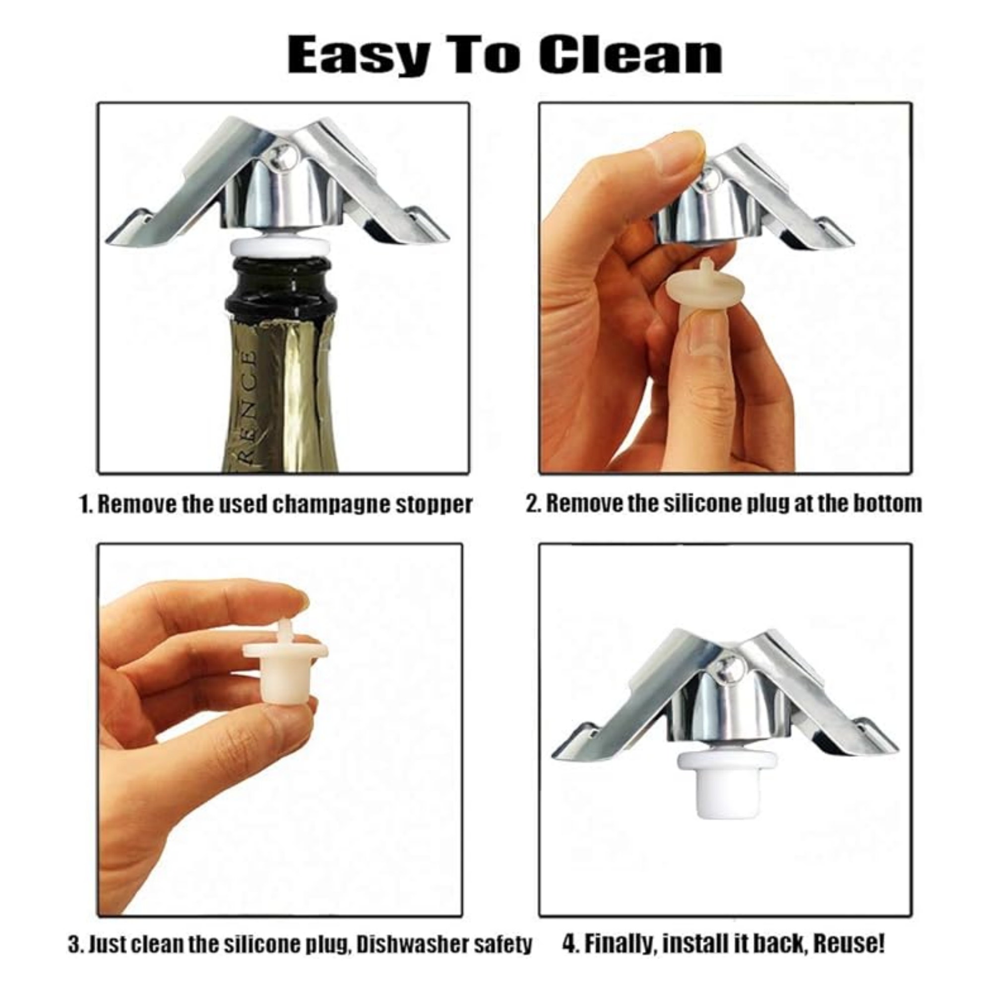 Champagne Sealer Stopper 4
