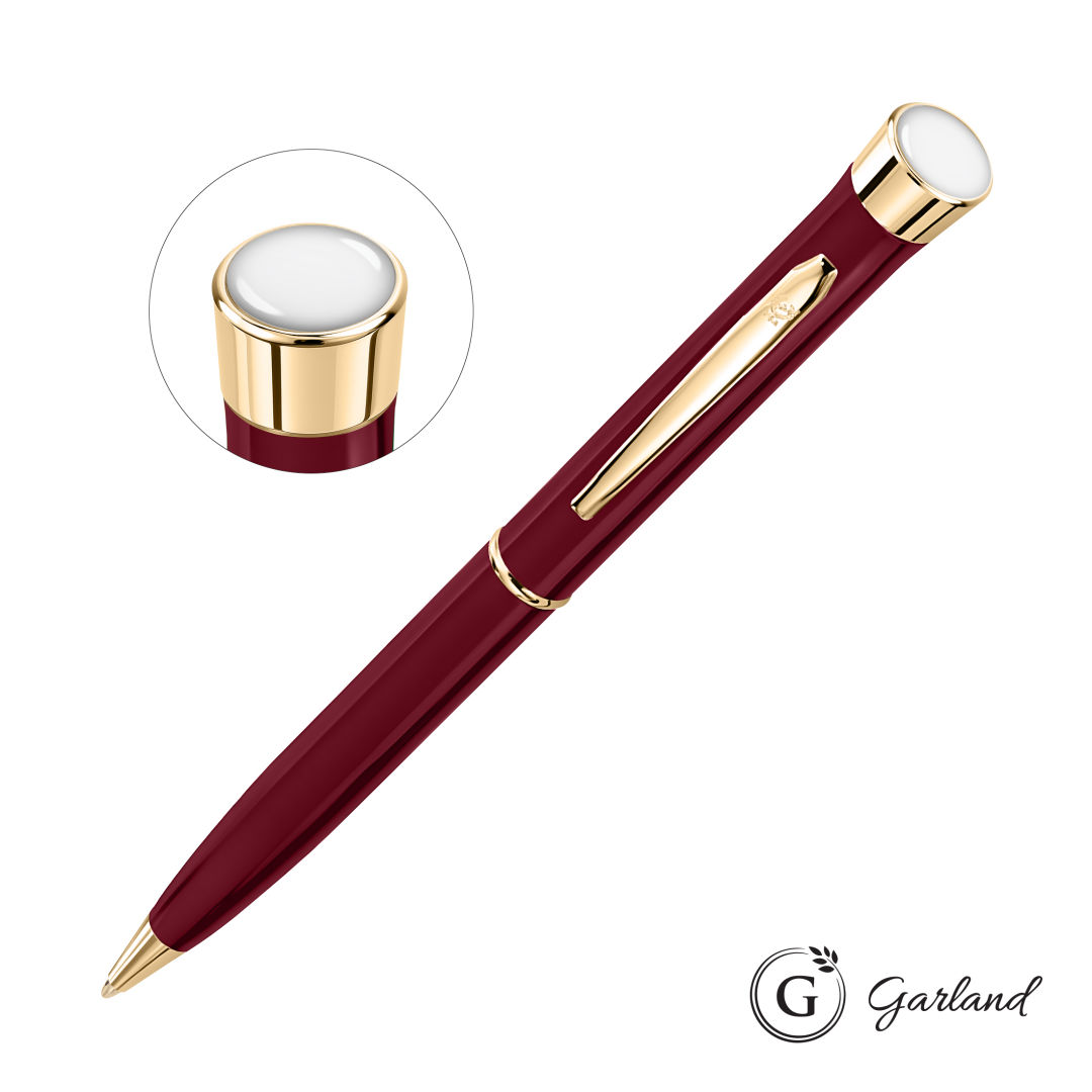 Garland® Color Custom Twist Ballpoint Pen - Gold Accent 5