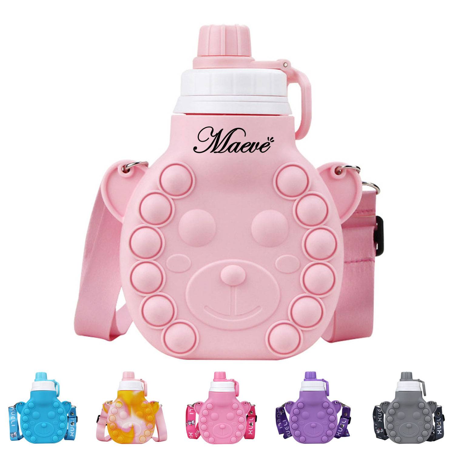 16.5oz creative silicone folding kettle