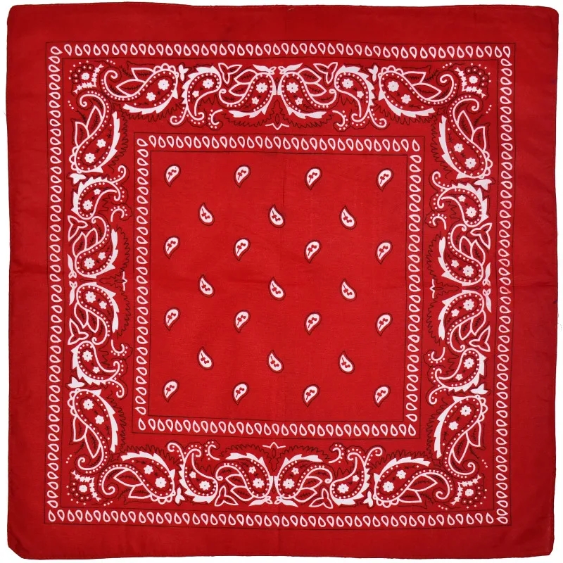 Custom Polyester Kerchief Full Color Square Bandana 5