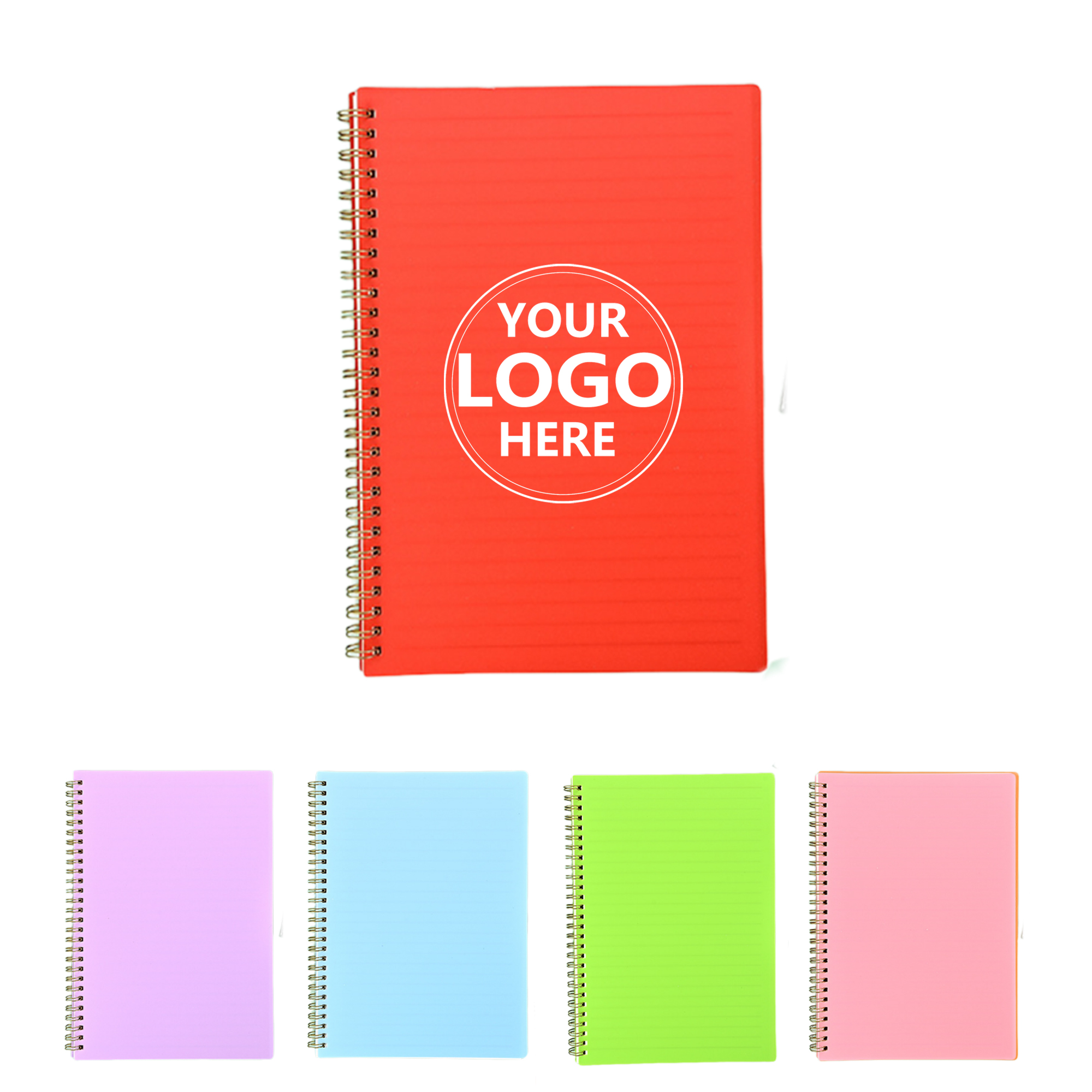 Water-Resistant A5 Journal with Plastic Cover 2