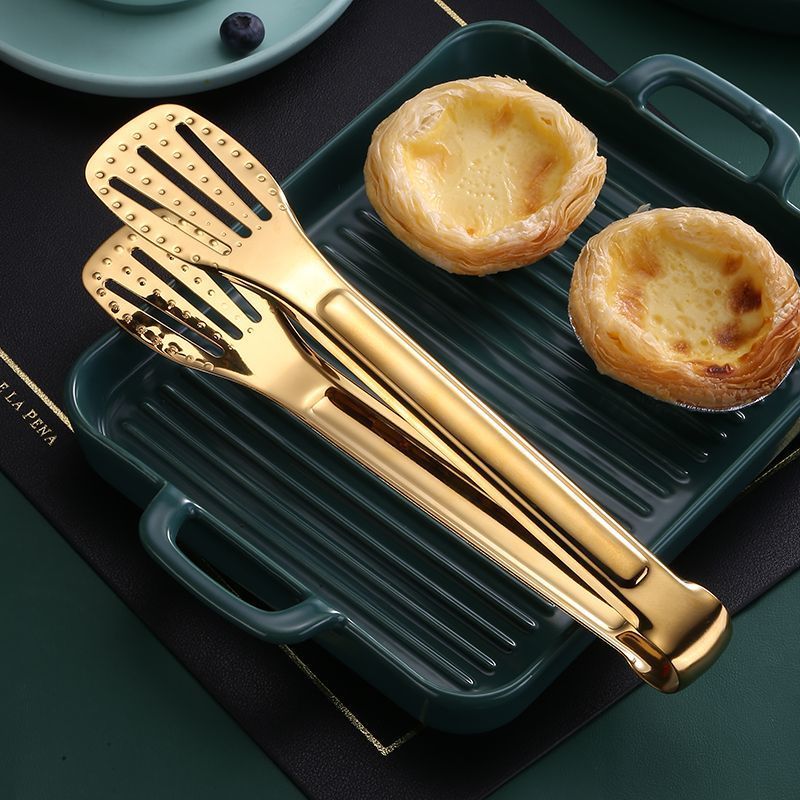 Stainless Steel Barbecue Food Tongs 8