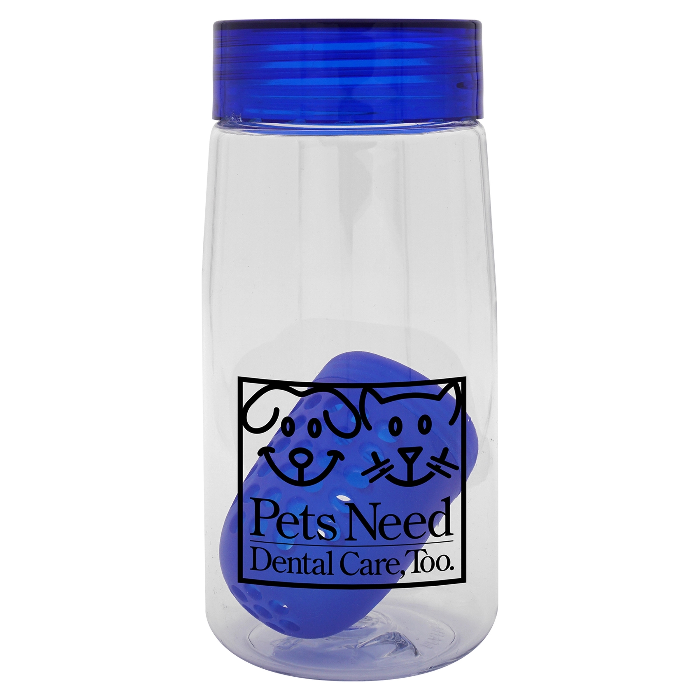 Clear View 18 oz. Recycled Bottle with Floating Infuser 11