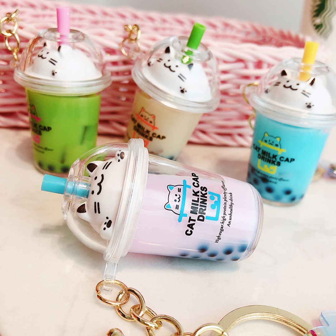 Milktea Designed Key Chain 1