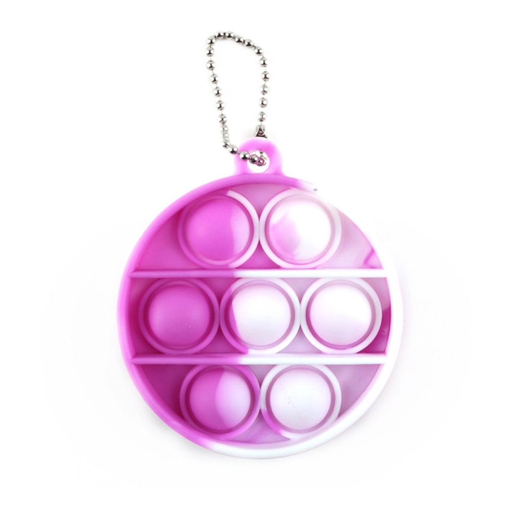 Mini Push Pop Bubble Toy Keychain 6