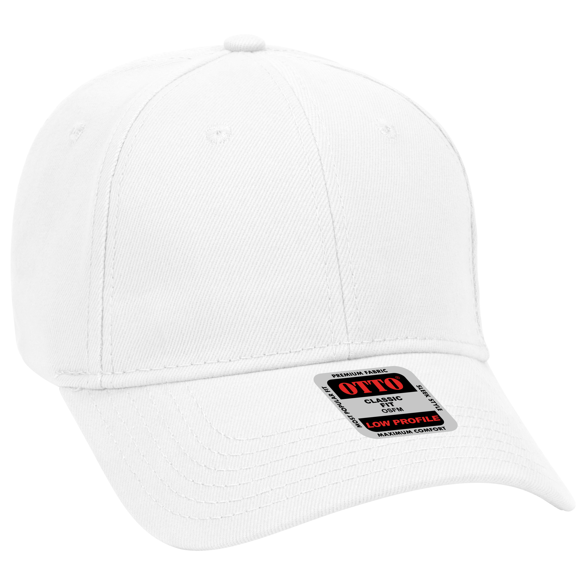OTTO CAP® 6 Panel Low Profile Baseball Cap 32