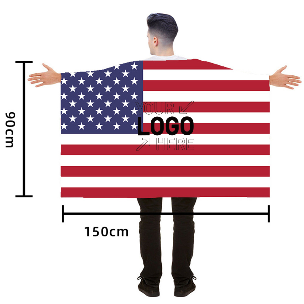 Qatar World Cup Customized National Flag Cloak 1