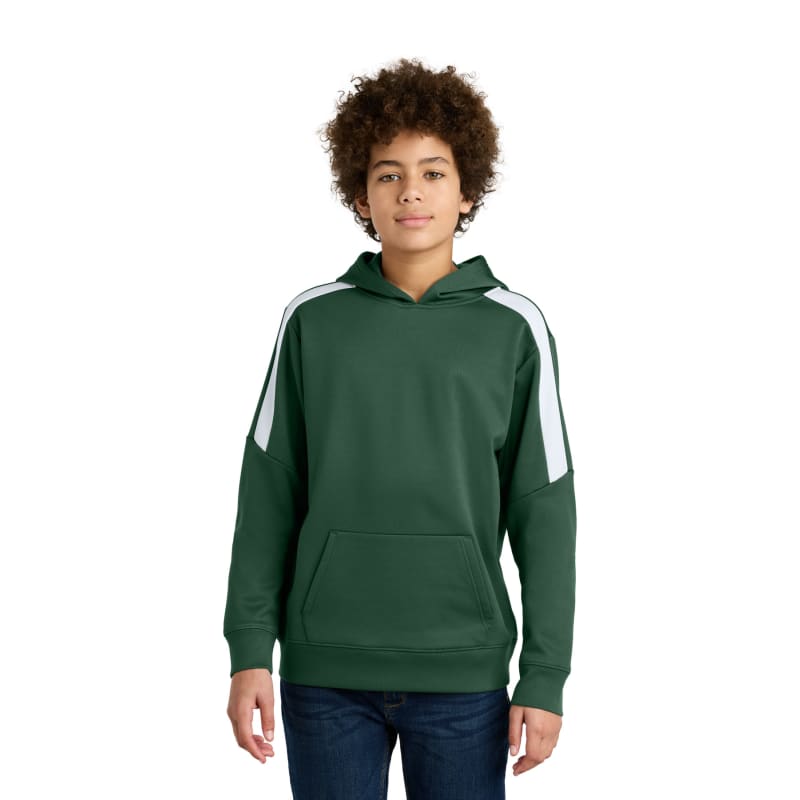 Sport-Tek Youth Sport-Wick Fleece United Pullover Hoodie 18
