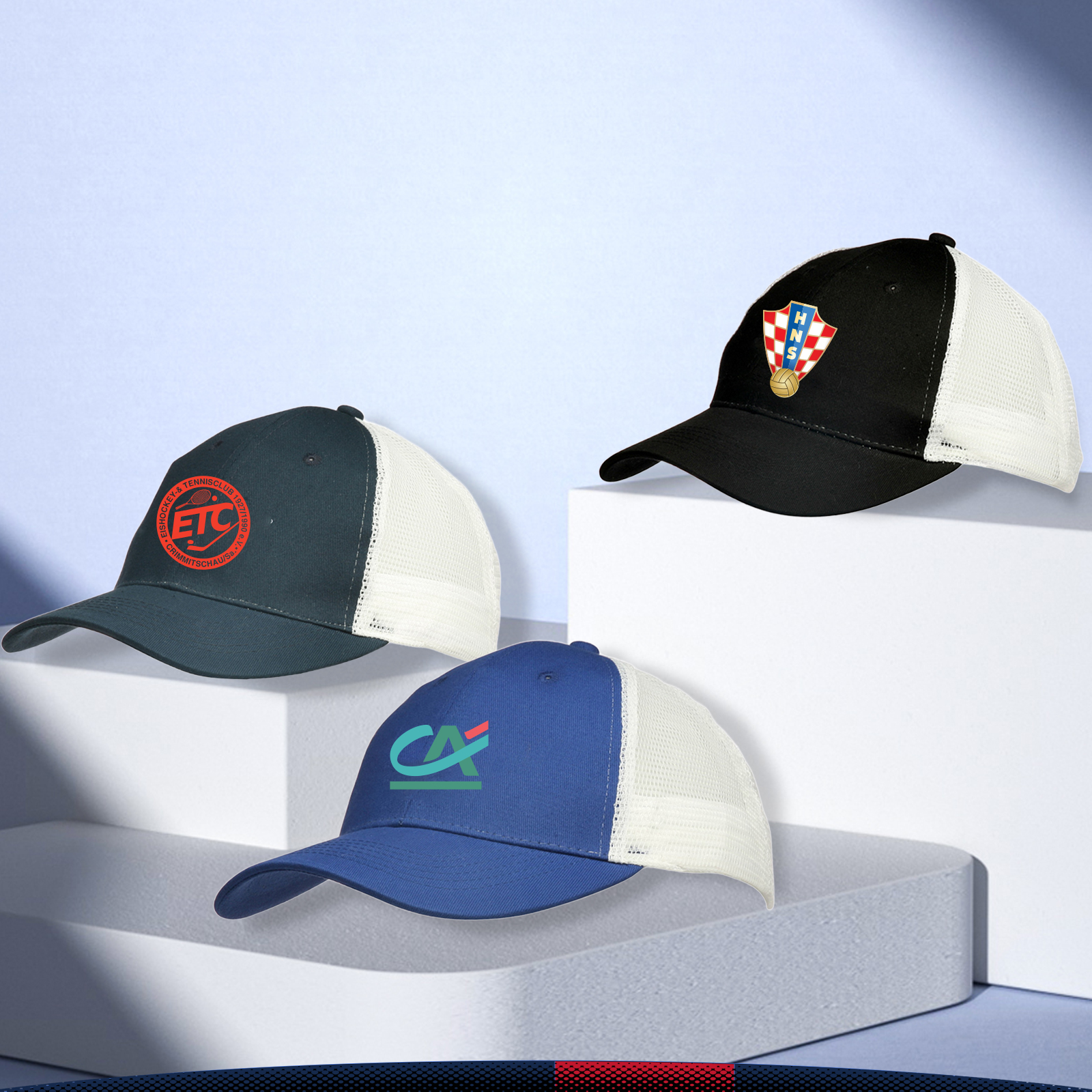 Cotton Mesh Baseball Caps 2