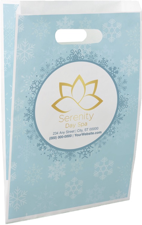 Christmas Scatter Design 2 Merchant Paper Bag (" x 13" x 2.5")