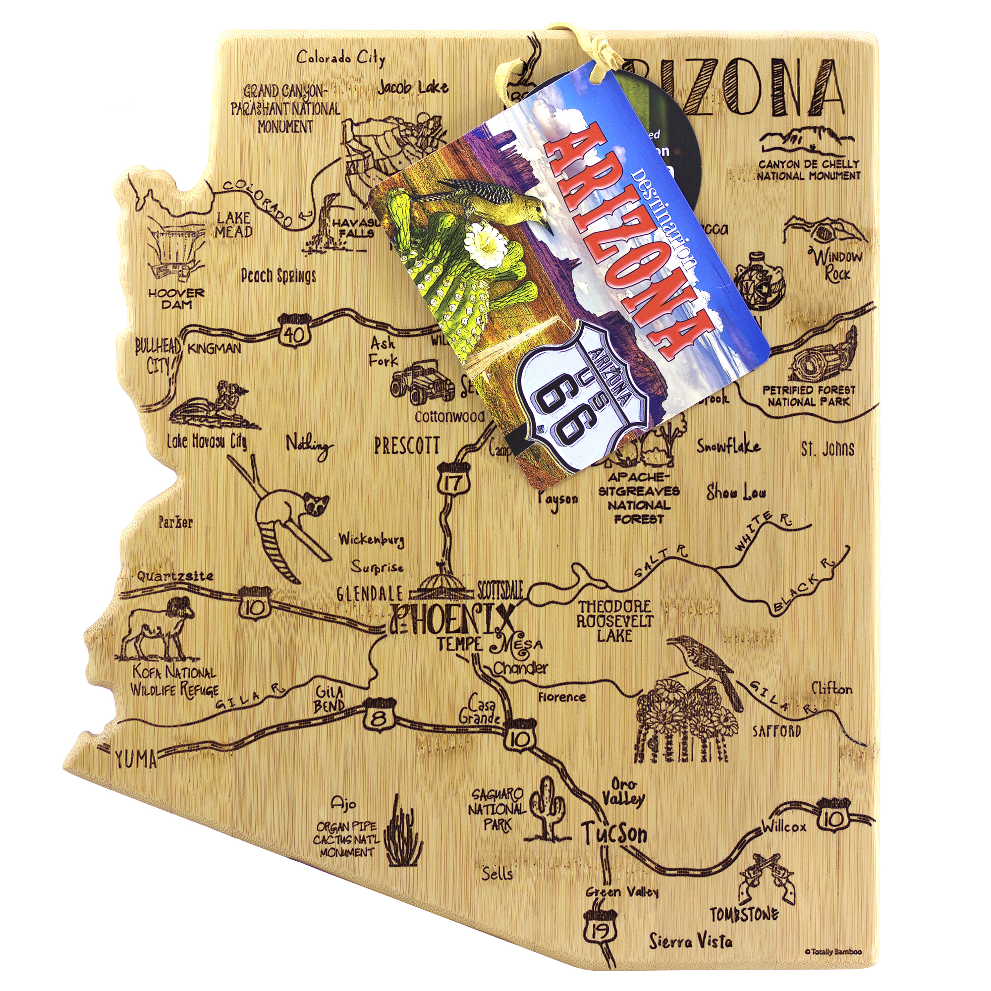 Destination Arizona Cutting & Serving Board 6
