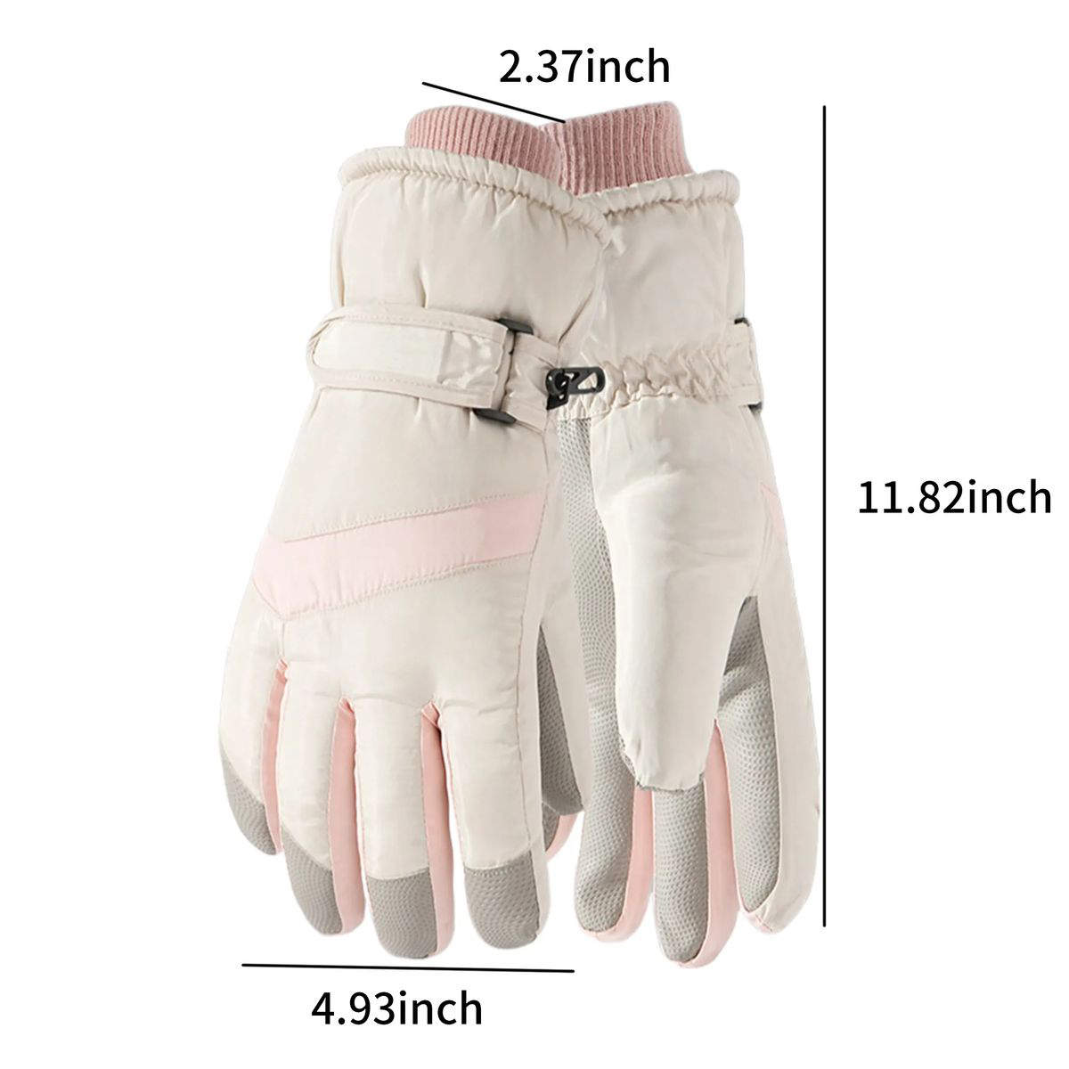 Winter Ski Gloves With Waterproof Protection 6