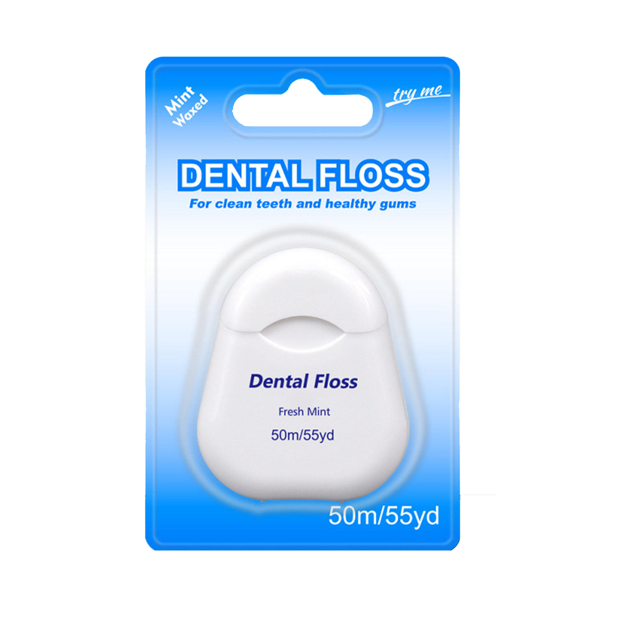 50m Fresh Mint Dental Floss 10