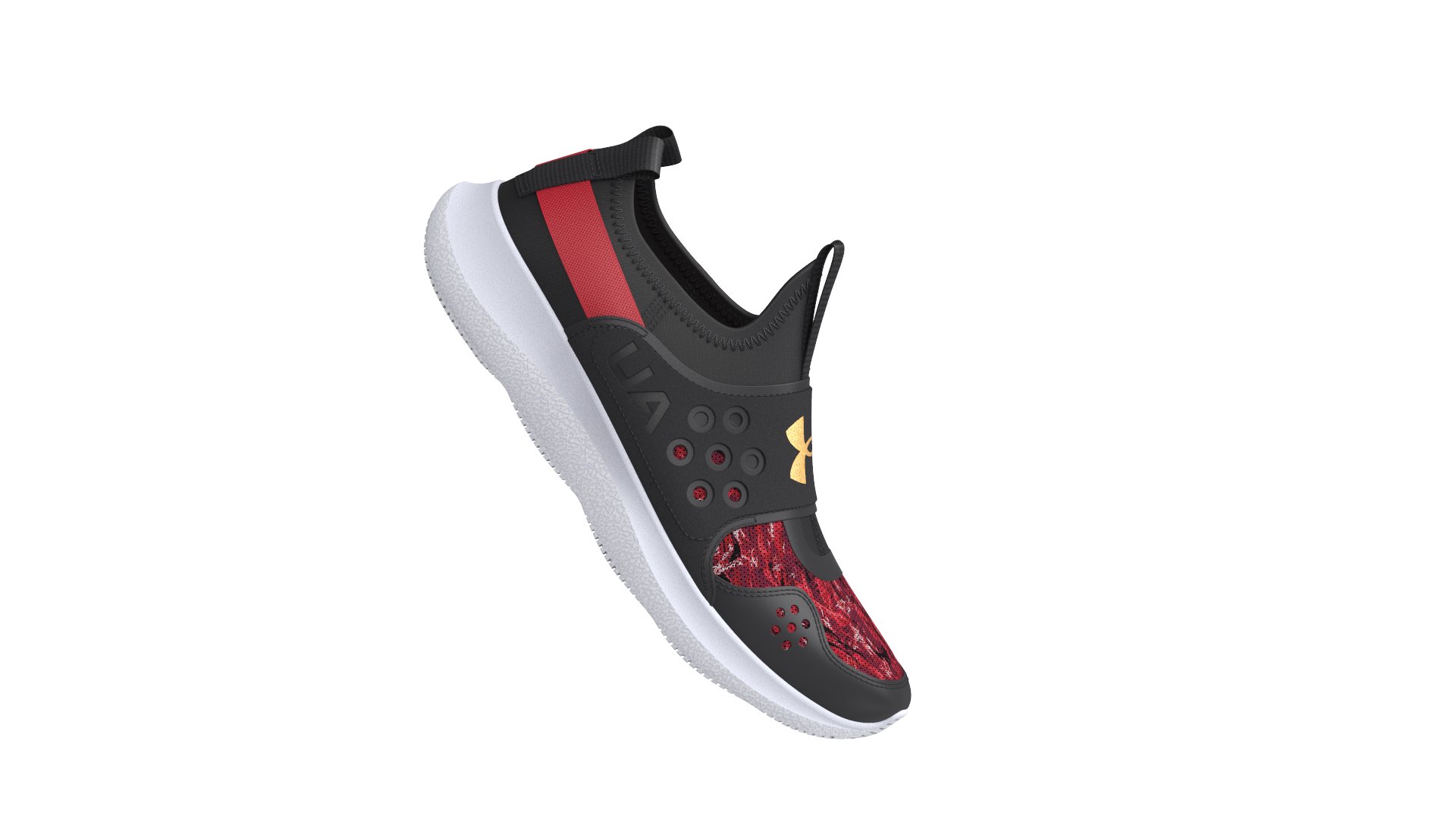 Boys' Grade School UA Runplay Chinese New Year Running Shoes  2