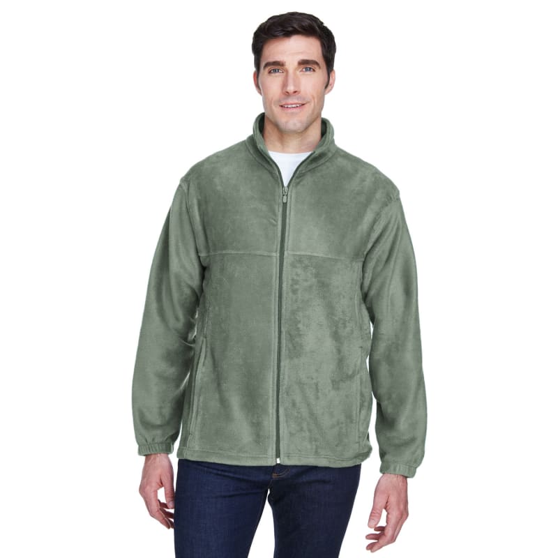 Harriton Men's Tall 8 Oz. Full-Zip Fleece 18