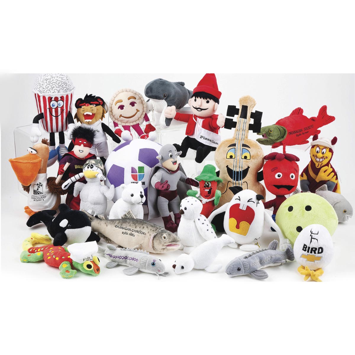 Custom Pizza Man Stuffed Toy 1