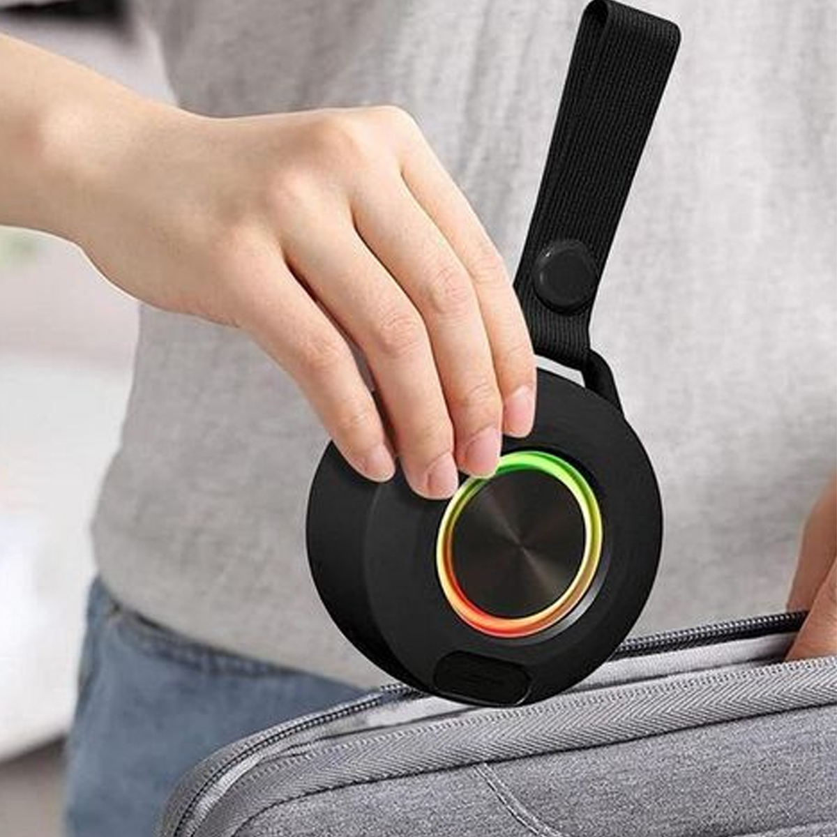Portable Bluetooth Speaker with Hanging Strap 3