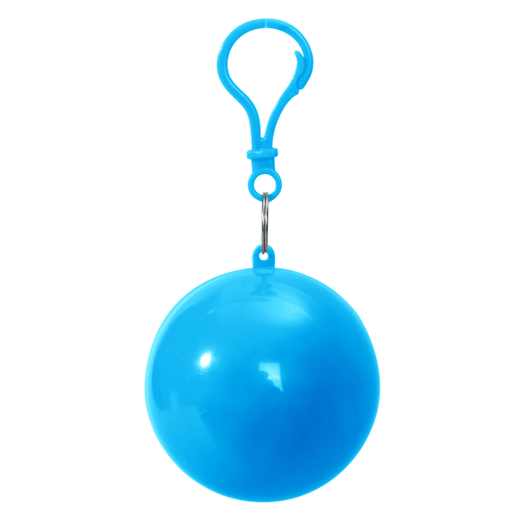 Disposable Raincoat With Ball Key Chain 5