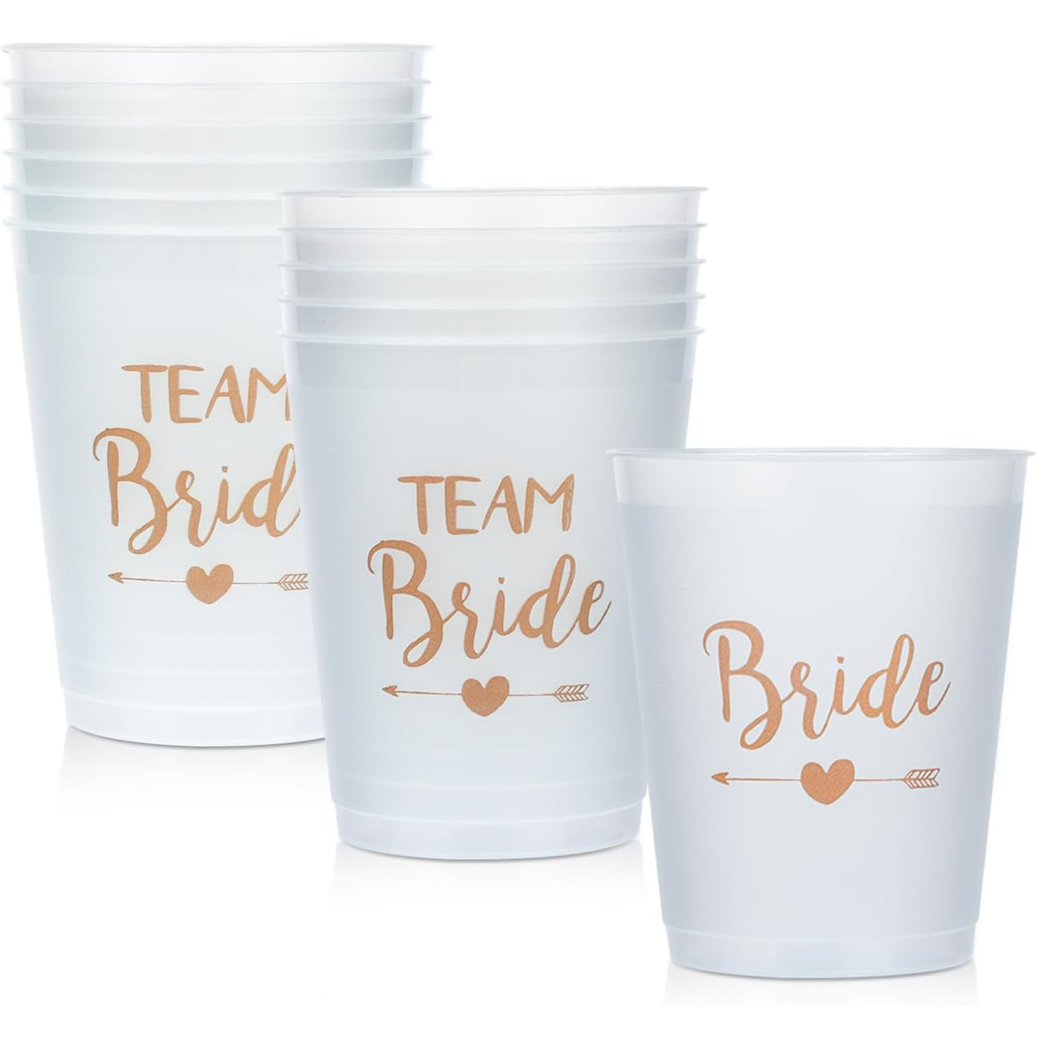 12 oz. Flex Frosted Plastic Stadium Cups 3