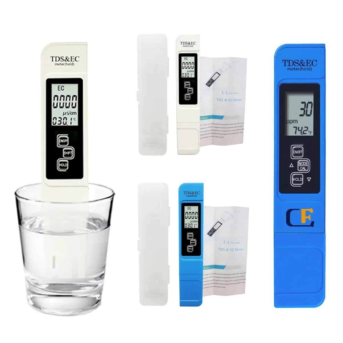 3-in-1 TDS EC Temperature Meter 2