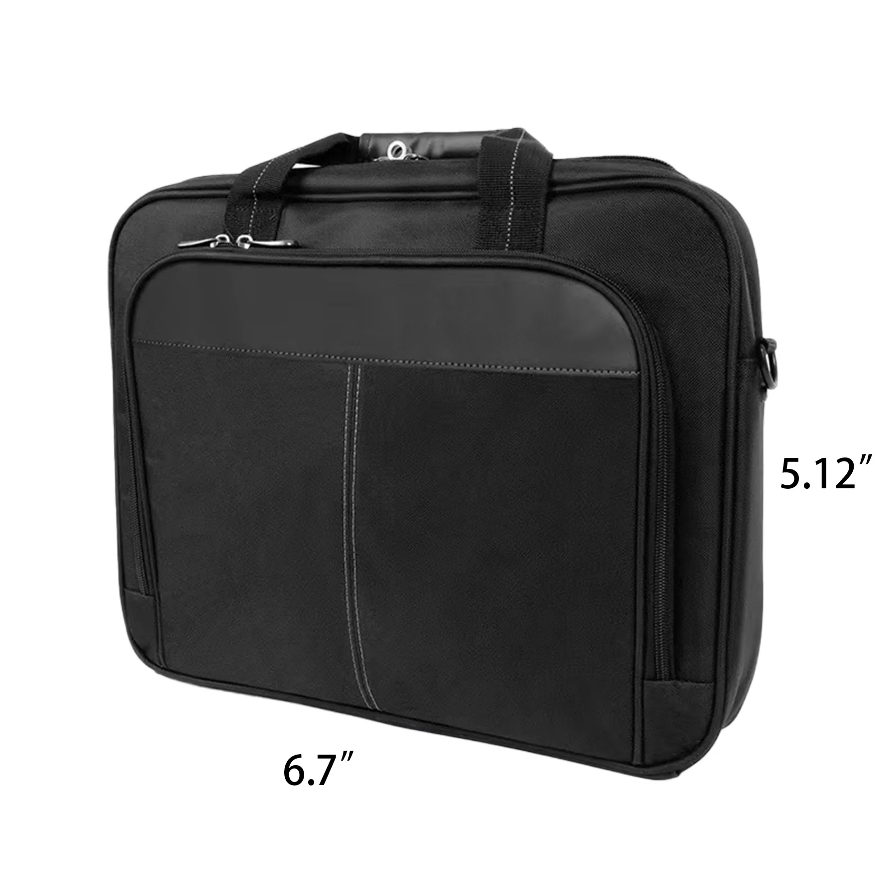 Classic Slim Briefcase Messenger Bag 3