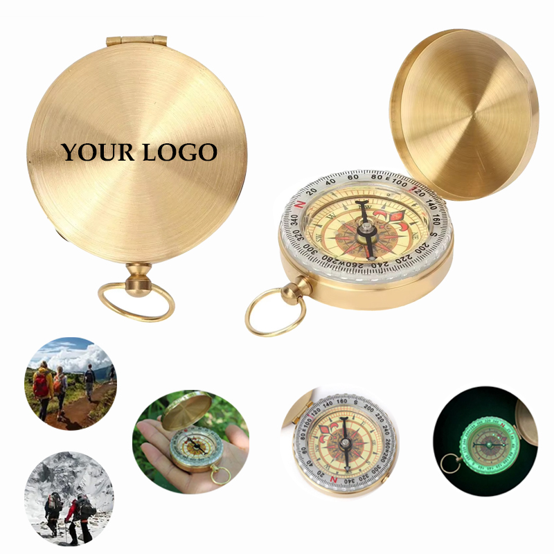 Pocket Watch-Style Luminous Compass 2