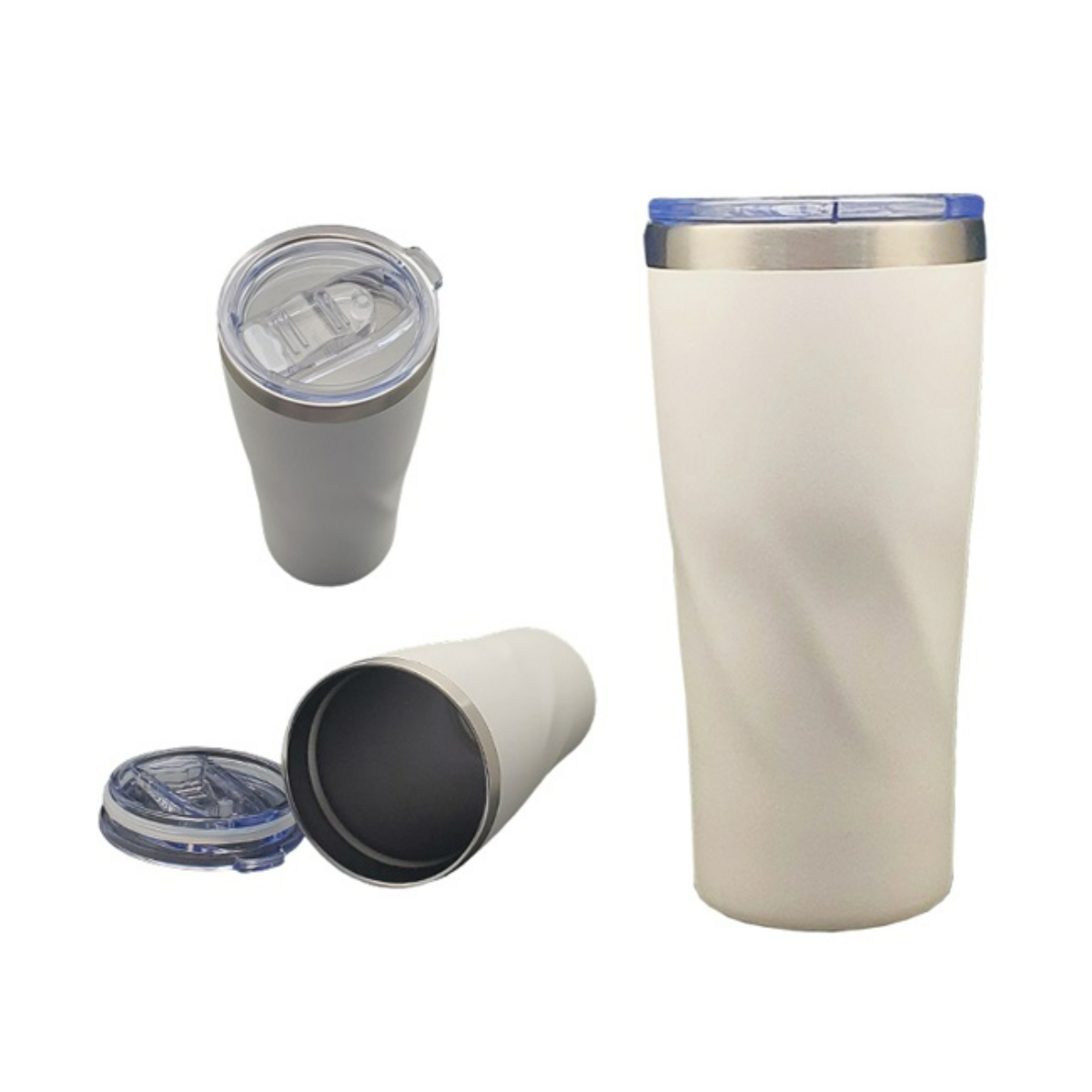 20oz Stainless Steel Twist Design Tumbler 6
