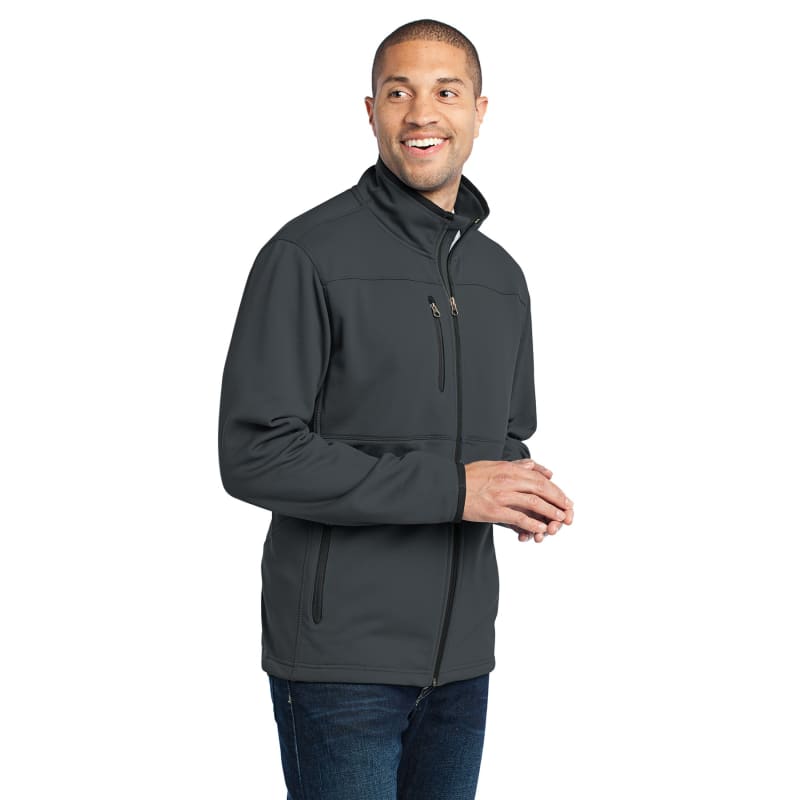 Port Authority Pique Fleece Jacket. 11