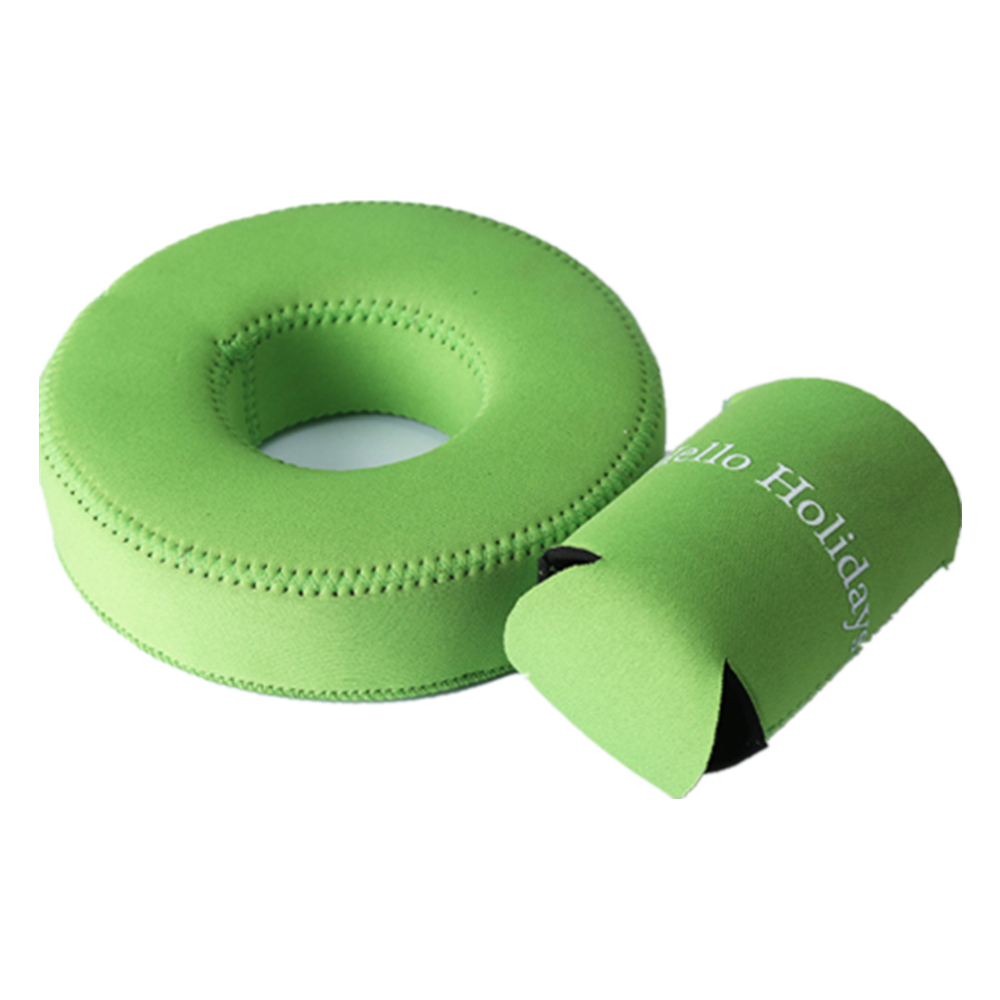 Inflatable Floating Neoprene Can Coolie 5