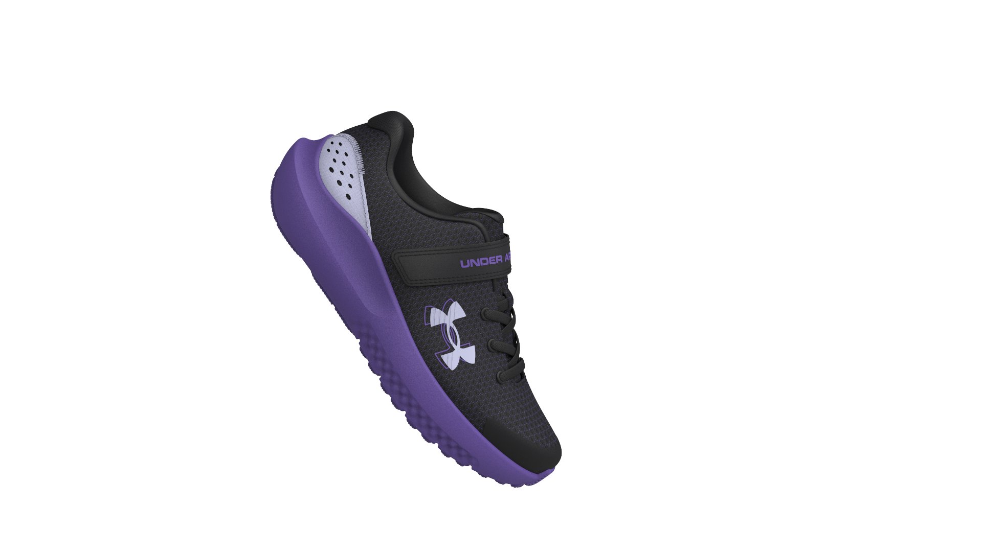 UA Surge 4 Running Girls' Pre-School Shoes 4