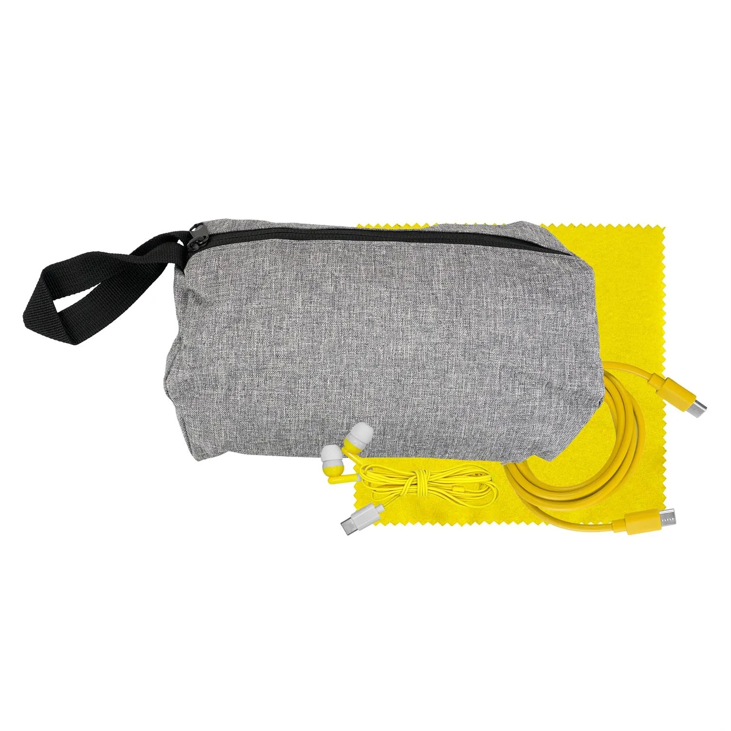 Travel C to C Cable, Ear Bud & Cloth Set 19