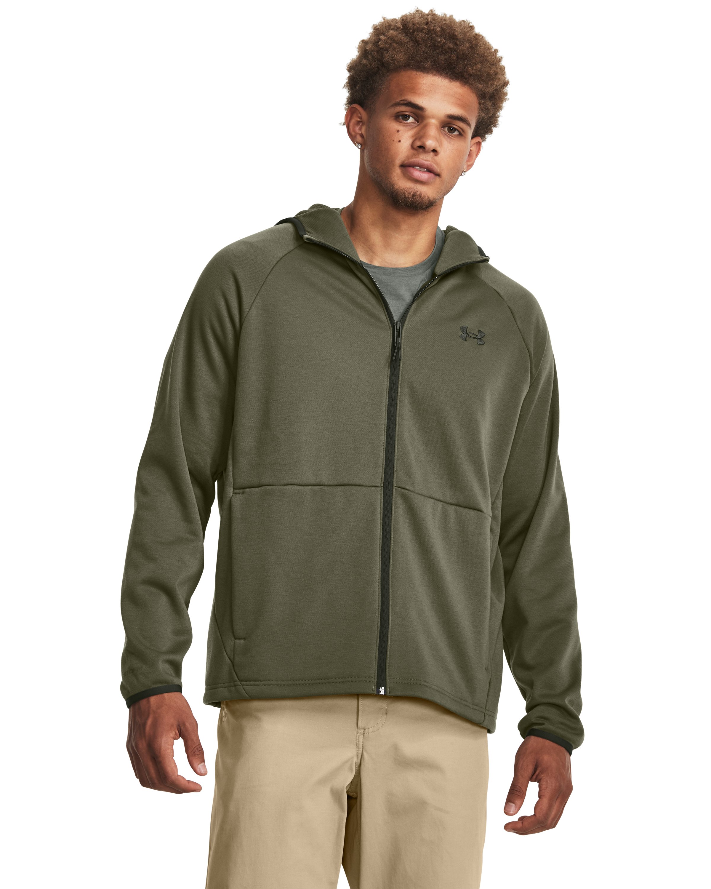 Men's UA Storm Twill Specialist Hoodie, custom hoodie or sweatshirt with logo imprint 3